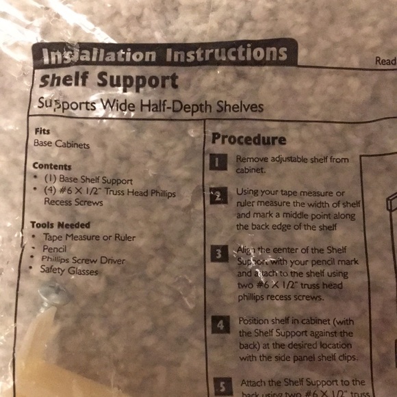 Cabinet Fixtures - Includes 6 pieces total! - Picture 7 of 11